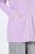 Ulla Popken Decorative Seam Zip-Up Hoodie Lavender - Naisten hupparit ja collegepaidat isot koot - Mukavat collegepaidat, huput ja neuleet