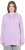 Ulla Popken Decorative Seam Zip-Up Hoodie Lavender - Naisten hupparit ja collegepaidat isot koot - 