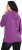 Ulla Popken Rhinestone Drawstring Moon Wash Hoodie Light Plum - Naisten hupparit ja collegepaidat isot koot - 