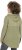 Ulla Popken Mixed Texture Button Down Hoodie Pond Green - Naisten hupparit ja collegepaidat isot koot - 