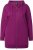 Ulla Popken Contrast Piping Zip-Up Hoodie Pink Berry - Naisten hupparit ja collegepaidat isot koot - 