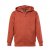 JP1880 Hoodie With Zipper Brick Brown - Hupparit ja collegepaidat - Miesten hupparit ja collegepaidat isot koot
