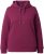 Ulla Popken Relaxed Fit Long Sleeve Hoodie Dark Berry - Naisten hupparit ja collegepaidat isot koot - 