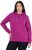 Ulla Popken Relaxed Fit Long Sleeve Hoodie Berry - Naisten hupparit ja collegepaidat isot koot - 