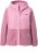 Ulla Popken Mixed Texture Hoodie Wildberry - Naisten hupparit ja collegepaidat isot koot - 