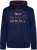 Kam Jeans 7085 Californai Zip Thru Hoodie Navy - Hupparit ja collegepaidat - Miesten hupparit ja collegepaidat isot koot