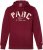 JP1880 Hoodie with Embroidery Aubergine - Hupparit ja collegepaidat - Miesten hupparit ja collegepaidat isot koot