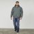 North Latitude 61301 Softshell-Takki Irrotettavalla Hupulla Tummanvihreä - Takit - Miesten Takit, isot koot – 2XL – 12XL