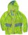 Ulla Popken Neon Rain Jacket Activewear Safety Yellow - Takit - 