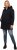 Ulla Popken HYPRAR Triple Function Fully Lined Waterproof Coat Black - Takit - 
