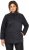 Ulla Popken Quilted Water Repellent Shirt Jacket Black - Takit - 