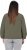 Ulla Popken Cargo Style Elastic Hem Jacket Olive Grey - Takit - 