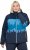 Ulla Popken Landscape Print Triple Function Performance Jacket Navy - Takit - 