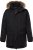 Men Plus Parka With Fur Hood Black - Takit - Miesten Takit, isot koot – 2XL – 12XL