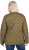 Ulla Popken HYPRAR Lightweight Quilted Water-Repellent Jacket Olive - Takit - 