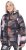 Ulla Popken HYPRAR Water-Repellent Allover Print Jacket Black - Takit - 
