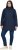 Ulla Popken HYPRAR Laser Quilted Jacket Navy - Takit - 