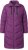 Ulla Popken HYPRAR Longline Water Repellent Jacket Plum - Takit - 