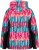 Ulla Popken HYPRAR Graphic Stripe Fully Lined Ski Jacket Teal - Takit - 