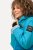 Ulla Popken HYPRAR Colorblock Fully Lined Ski Jacket Bright Turquoise - Hiihtovaatteet - 