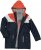 Ulla Popken HYPRAR Color Block Triple Function Ski Jacket Black - Takit - 