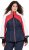 Ulla Popken Performance Peplum Ski Jacket Navy - Takit - 