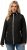 Ulla Popken Hyprar Quilt Mix Jacket Black - Takit - 