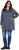 Ulla Popken Knit Fleece-Lined Jacket Navy - Takit - 