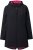 Ulla Popken Hyprar Soft Shell Water Repellent Hooded Jacket Black - Takit - 