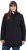 Ulla Popken Hyprar Soft Shell Water Repellent Hooded Jacket Black - Takit - 