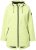 Ulla Popken Hyprar Soft Shell Water Repellent Hooded Jacket Lime Green - Takit - 