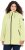 Ulla Popken Hyprar Soft Shell Water Repellent Hooded Jacket Lime Green - Takit - 