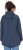 Ulla Popken Raindrop Print Longline Waterproof Jacket Navy - Takit - 