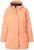 Ulla Popken Raindrop Print Longline Waterproof Jacket Mandarin - Takit - 