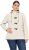 Ulla Popken HYPRAR Toggle Button Microfleece Lined Jacket Light Champagne - Takit - 