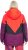 Ulla Popken HYPRAR Performance Colorblock Ski Jacket Coral - Takit - 