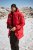 JAY-PI Warm Quilted Parka Dual Function Windproof and Water Repellent Red - Takit - Miesten Takit, isot koot – 2XL – 12XL