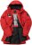 JAY-PI Warm Quilted Parka Dual Function Windproof and Water Repellent Red - Takit - Miesten Takit, isot koot – 2XL – 12XL