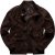 JP1880 Leather Jacket Goat Suede Espresso Brown - Takit - Miesten Takit, isot koot – 2XL – 12XL