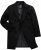 JP1880 Coat Classic Wool Blend Black - Takit - Miesten Takit, isot koot – 2XL – 12XL