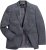 JP1880 Jacket Business Donegal Graphite Grey - Takit - Miesten Takit, isot koot – 2XL – 12XL