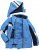 Ulla Popken HYPRAR Chevron Stripe Triple Function Quilted Fully Lined Ski Jacket Pastel Petrol - Takit - 