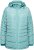 Ulla Popken Quilted Water Repellent Jacket Soft Turquoise - Takit - 