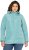 Ulla Popken Quilted Water Repellent Jacket Soft Turquoise - Takit - 