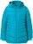 Ulla Popken Quilted Water Repellent Jacket Turquoise - Takit - 