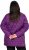 Ulla Popken HYPRAR Water-Repellent Quilted Jacket Plum - Takit - 
