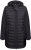 Ulla Popken HYPRAR Mixed Texture Water-Repellent Jacket Black - Takit - 