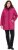 Ulla Popken HYPRAR Mixed Texture Water-Repellent Jacket Ruby - Takit - 