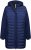 Ulla Popken HYPRAR Mixed Texture Water-Repellent Jacket Night Blue - Takit - 