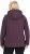 Ulla Popken HYPRAR Softshell Fleece Lined Jacket Dark Blackberry - Vyöt - 